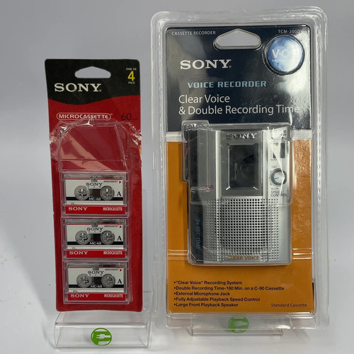 New sony cassette recorder - sony,
