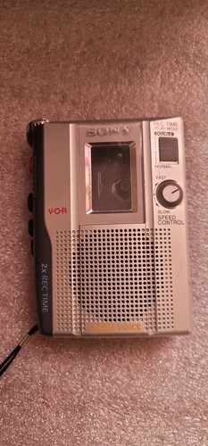Vtg sony tcm 200dv - sony, clear