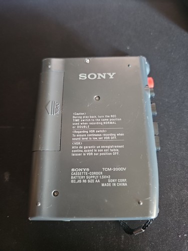 Sony tcm 200dv - 200dv, handheld
