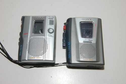 Sony cassette corder - sony,