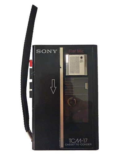 Sony tcm handheld cassette - tcm-17,